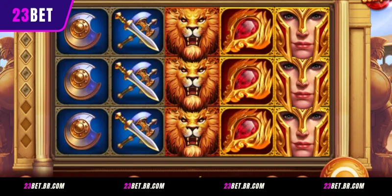 Experiência de jogar slot RomaX no 23BET com alta eficiência